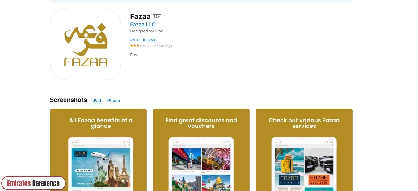 Fazaa Card