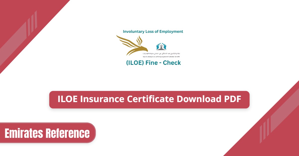 ILOE Insurance Certificate Download PDF